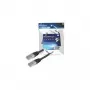 MediaRange MRCS110 CAT6 UTP patch kábel, RJ45, 1,5m, čierny