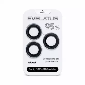 Evelatus Apple iPhone 18 Pro / 18 Pro Max ochranné sklo na kameru Armor Black