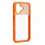 Evelatus Apple iPhone 17 LiveCase hybridné puzdro so stojanom PC+TPU oranžová