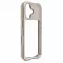 Evelatus Apple iPhone 17 LiveCase hybridné puzdro so stojanom PC+TPU strieborná