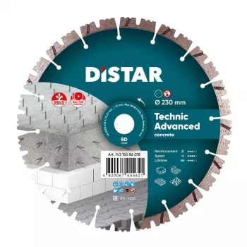 DISTAR TECHNIC ADVANCED diamantový rezací kotúč 232 x 2,6/1,8 x 12 x 22,23 mm