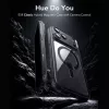 ESR Classic Hybrid MagSafe & Panzerglas puzdro pre iPhone 17 Pro Max / 18 Pro Max – transparentné s čiernym rámom