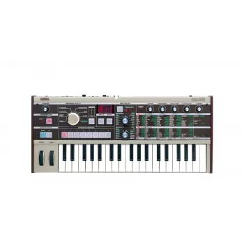 Korg microKORG analog modeling syntetizátor s 37 mini klávesmi a vocoderom, sivá