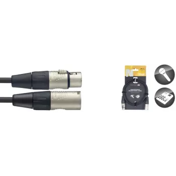 Stagg NMC20R 20m XLR mikrofónny kábel - čierny