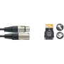 Stagg NMC20R 20m XLR mikrofónny kábel - čierny