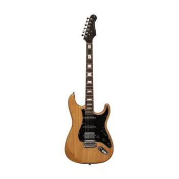 Stagg SES-60 NAT elektrická gitara - natur