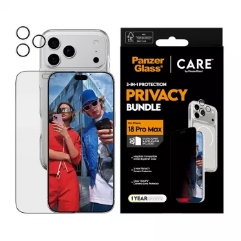 PanzerGlass Privacy Flagship 3-in-1 Bundle pre iPhone 18 Pro Max