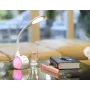 Activejet AJE-RAINBOW RGB stolná LED lampa s RGB podsvietenou základňou