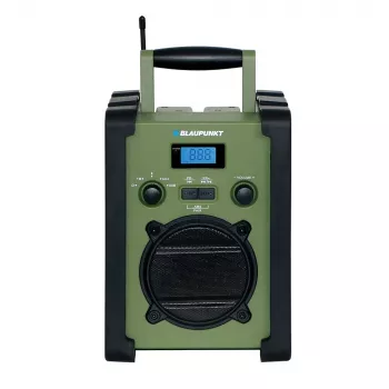 Blaupunkt PP35BT Survival prenosné rádio s Bluetooth, solárnym panelom, ručnou kľukou, powerbankou, baterkou