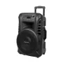 KRUGER & MATZ KM1712 40W aktívny reproduktor s 2 UHF bezdrôtovými mikrofónmi, Bluetooth, USB, SD, FM rádio