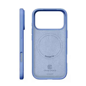 Crong Color Cover magnetické puzdro pre iPhone 18 Pro Max / 17 Pro Max (modrá)