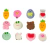 LEAN TOYS veľkonočné vajíčka squishy zajac hračka 12 kusov
