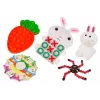 LEAN TOYS veľkonočné fidget hračky anti-stresová sada hračiek 24 prvkov
