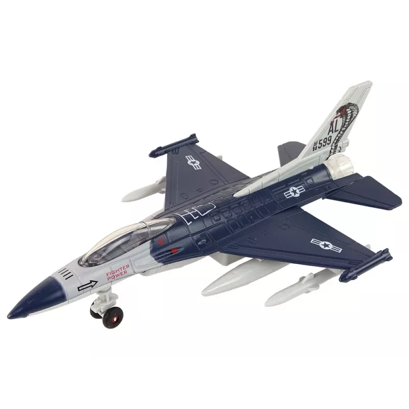 LEAN TOYS lietadlo trecí pohon svetlá zvuky 1:72 Navy