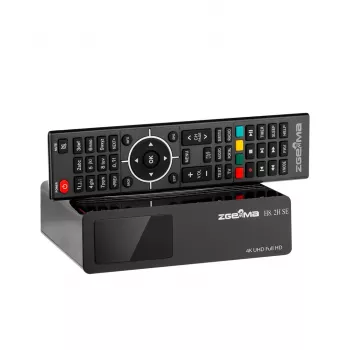 INNE tuner combo Zgemma H8SE Linux WiFi 4K UHD satelitný a terestriálny prijímač
