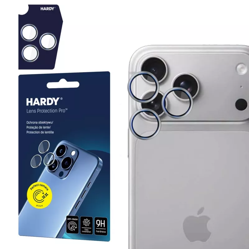 3MK PROTECTION Apple iPhone 18 Pro / 18 Pro Max HARDY Lens Protection Pro strieborná