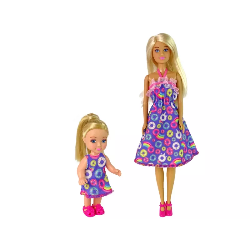 LEAN TOYS sada detského kočíka pre bábiky s príslušenstvom – ružový kočík s mäkkou bábikou, fľašou, dekou a taškou