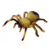 LEAN TOYS diaľkovo ovládaná tarantula pavúk RC hračka žltá 27/40 MHz