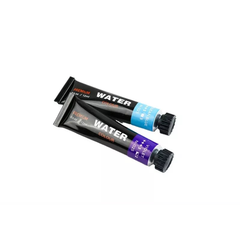 LEAN sada akrylových farieb v tubách, 12 farieb, po 12 ml, študentská kvalita