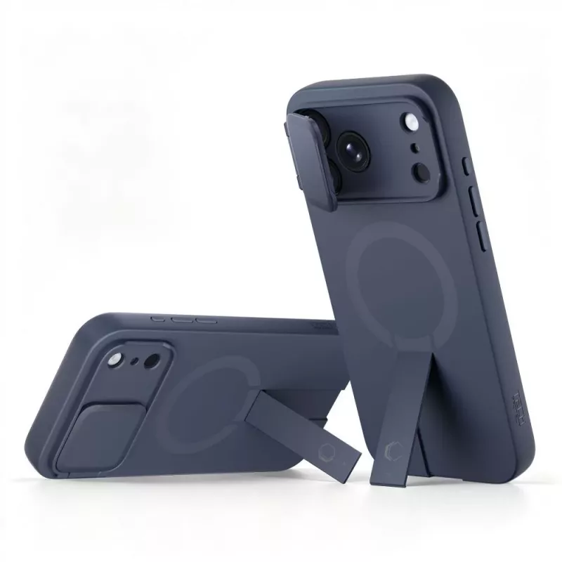 TECH-PROTECT Kevlar Aura MagSafe puzdro pre iPhone 17 Pro Max / 18 Pro Max – námornícka modrá