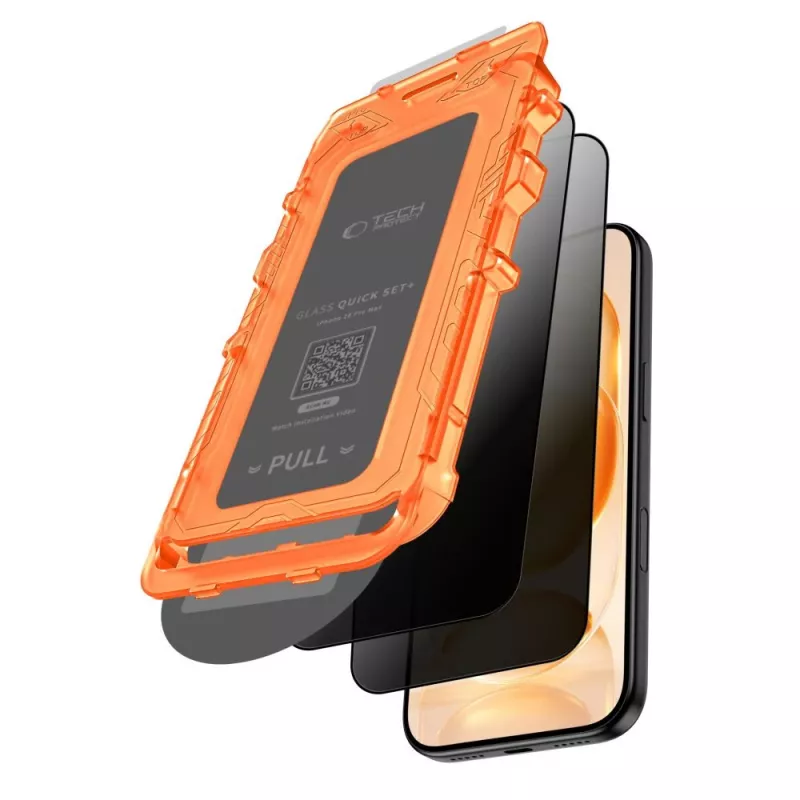 TECH-PROTECT Quick Set Spy+ Privacy pancierová fólia na displej balenie 2 ks pre iPhone 18 Pro Max