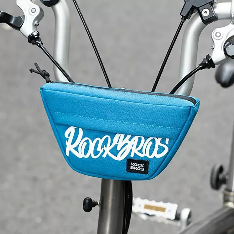 Rockbros G011 Flash Journey lichobežníková taška na riadidlá 0,7L modrá