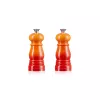 Le Creuset súprava mlynčekov na soľ a korenie 11 cm Volcanic Orange