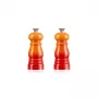 Le Creuset súprava mlynčekov na soľ a korenie 11 cm Volcanic Orange