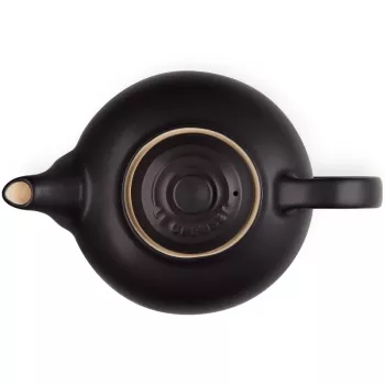 Le Creuset kameninová čajová kanvica 1,3L čierna