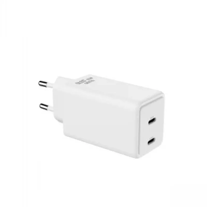 GRATEQ OLOS 65W GaN dual USB-C PD PPS nástenná nabíjačka