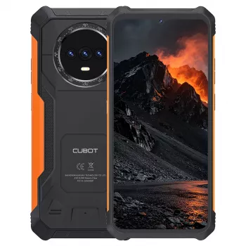 CUBOT KINGKONG ES PRO 6+128GB čierna & oranžová odolný smartfón
