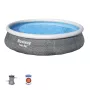 Bestway Fast Set 57376 nafukovací bazén okrúhly 7.340 L sivá
