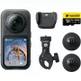 Insta360 X6 360-stupňová akčná kamera motocyklový balík, 8K, čierna