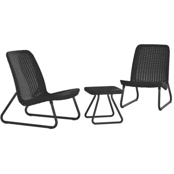 KETER záhradná zostava Rio Patio Set sivá