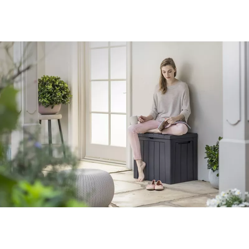 KETER Urban úložná box 113 L sivý