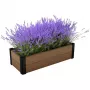KETER obdĺžnikový kvetináč Maple Trough 106x52x32cm hnedá
