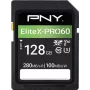 PNY EliteX-PRO60 flash pamäťová karta 128GB Video Class V60 UHS-II U3 Class10 MicroSDXC
