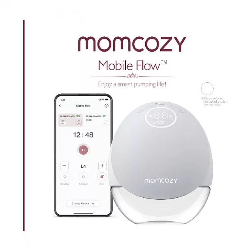 Momcozy - M9 odsávačka mlieka s voľnými rukami - červená
