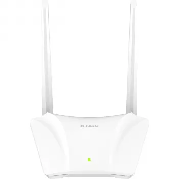 D-Link S03/E N300 Wi-Fi router, 2,4 GHz, 300 Mbps, 4x LAN, čierna