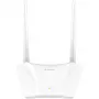 D-Link S03/E N300 Wi-Fi router, 2,4 GHz, 300 Mbps, 4x LAN, čierny