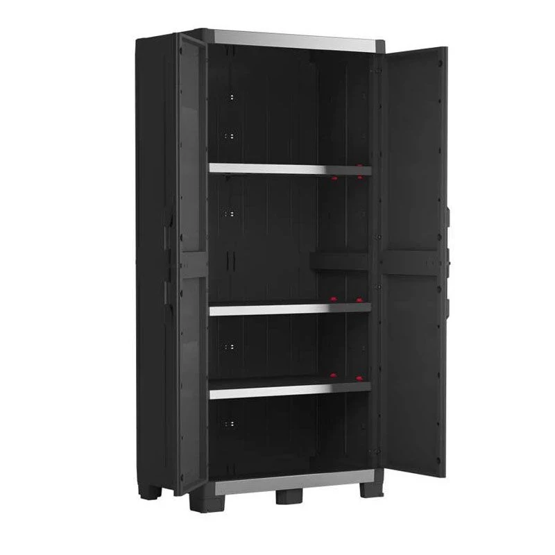 KETER XL Garage vysoká skriňa 89x54x188cm čierna