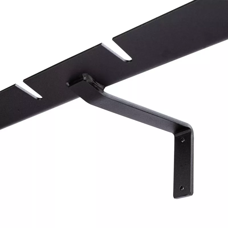 Manfrotto 027 Nástenný držiak pre 8 statívov, hliník, čierny