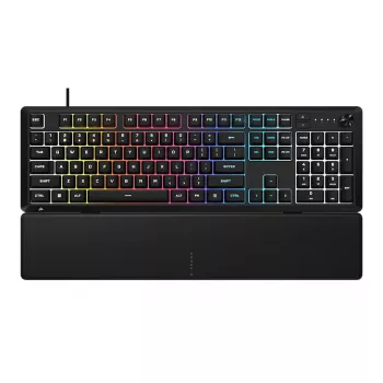CORSAIR SKIFF 100 káblová herná klávesnica s 10-zónovým RGB podsvietením čierna