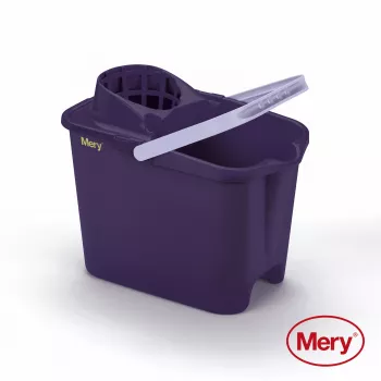 MERY vedro 14L s lisom fialové