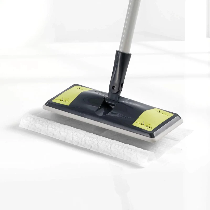 MERY podlahová kefa na zachytávanie prachu Dust Mop 25,8x10,5cm s 10 utierkami 29,5x21,5cm