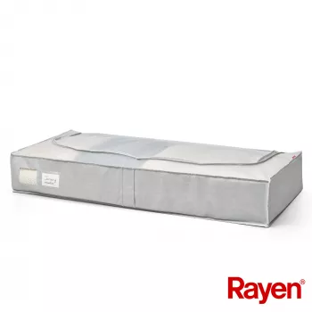 RAYEN Premium box na oblečenie sivý 103x16x45cm