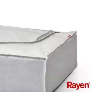 RAYEN Premium box na oblečenie sivý 103x16x45cm