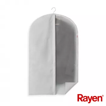 RAYEN obal na oblečenie S Premium sivý 60x100cm