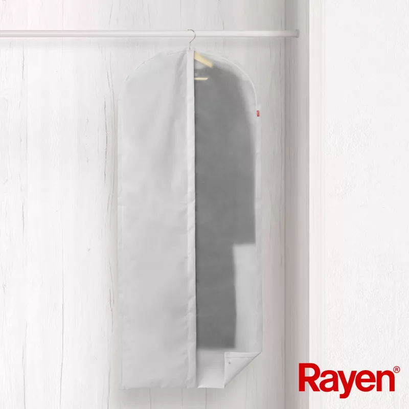 RAYEN obal na oblečenie L Premium sivý 60x150cm