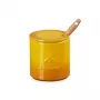 LE CREUSET nádoba na med s lyžičkou 420 ml kamenina žltá